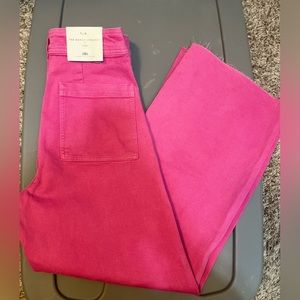 ZARA- The Marine Straight in FUCHSIA Jeans